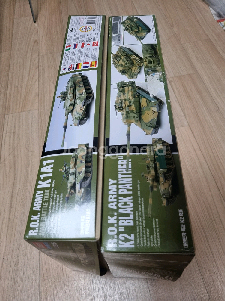 아카데미 k1, k2 프라모델 모델러에디션--2