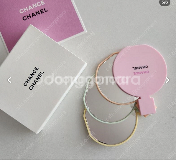 샤넬 VIP뷰티 파우치 / 샹스 손거울/디올 세라믹참--1