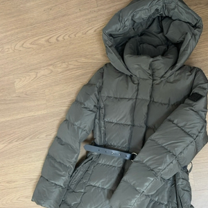 에고이스트 구스다운 롱패딩 카키 s