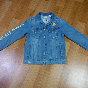 자라 키즈 미키마우스 청자켓 140