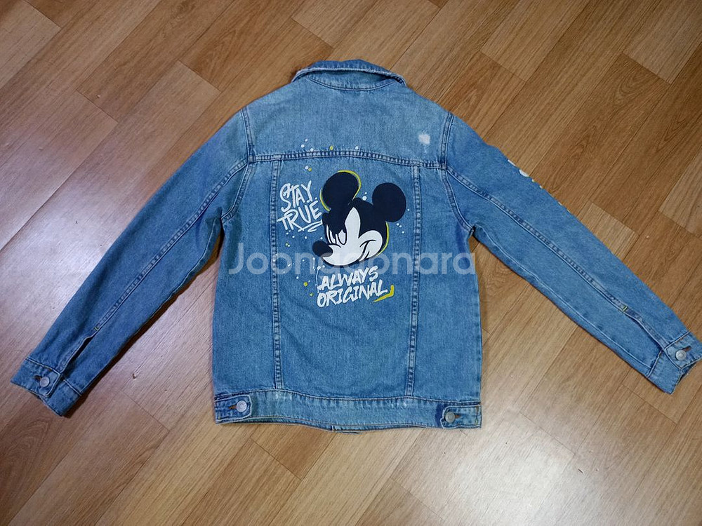 자라 키즈 미키마우스 청자켓 140--1