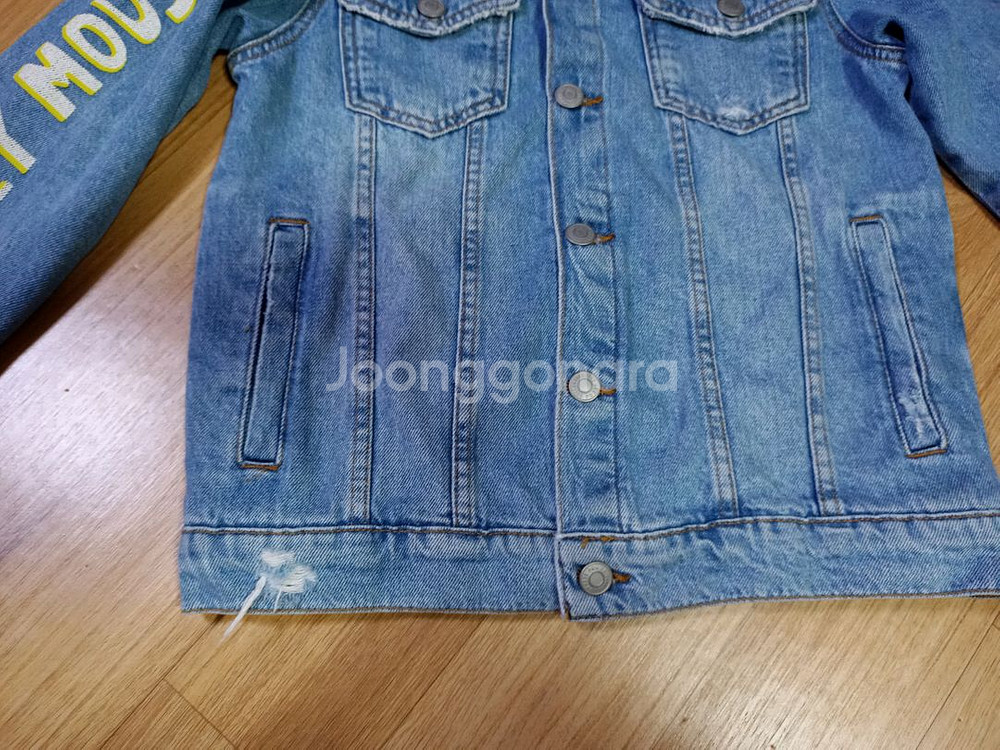 자라 키즈 미키마우스 청자켓 140--4