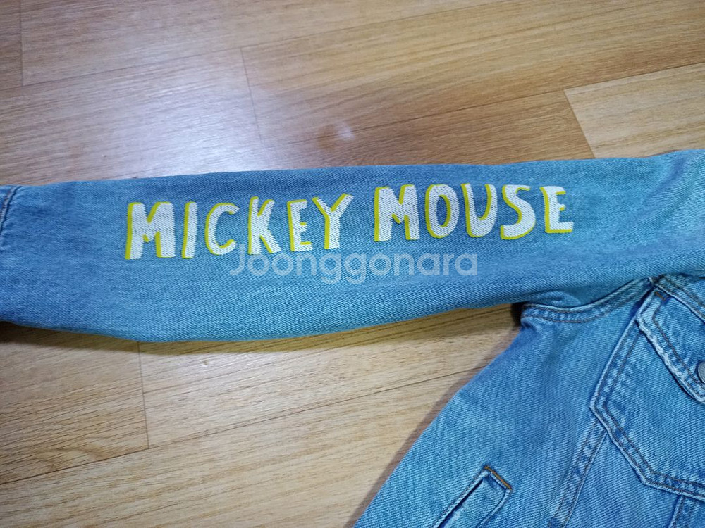 자라 키즈 미키마우스 청자켓 140--3