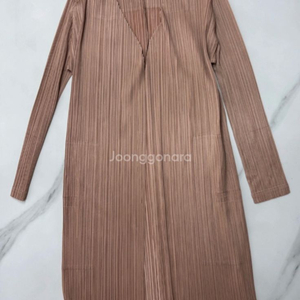 플리츠플리즈 미디 롱 가디건 (새상품) 이세이미야케