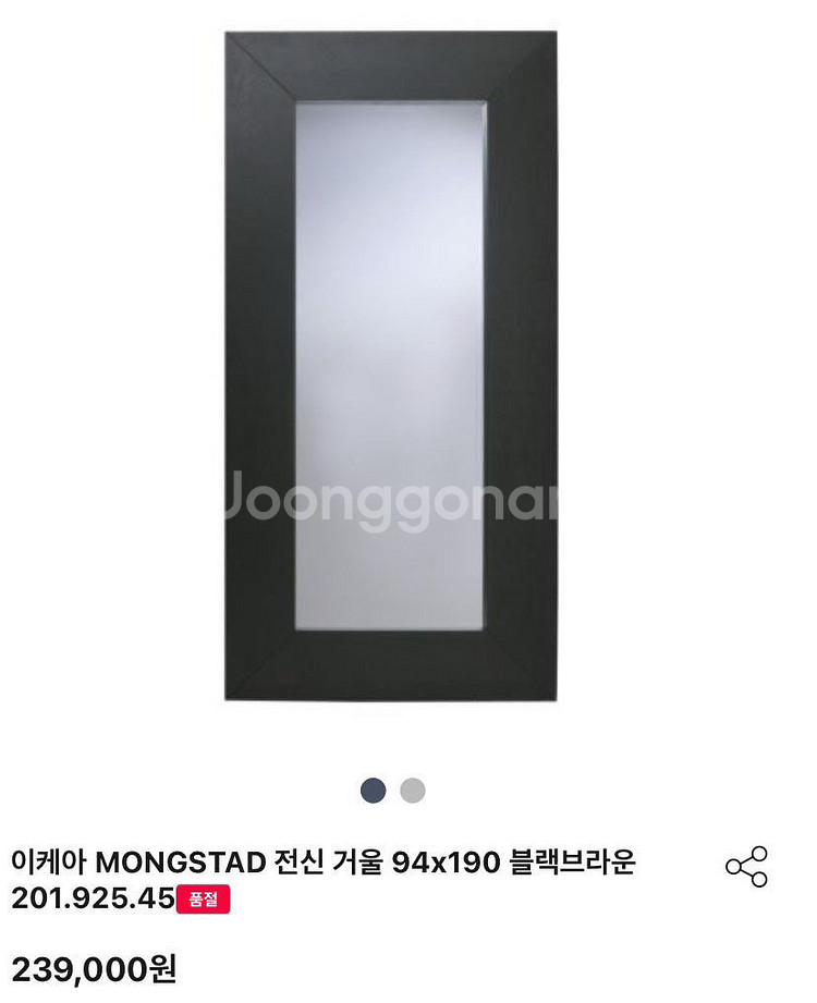 이케아 전신거울 MONGSTAD--1