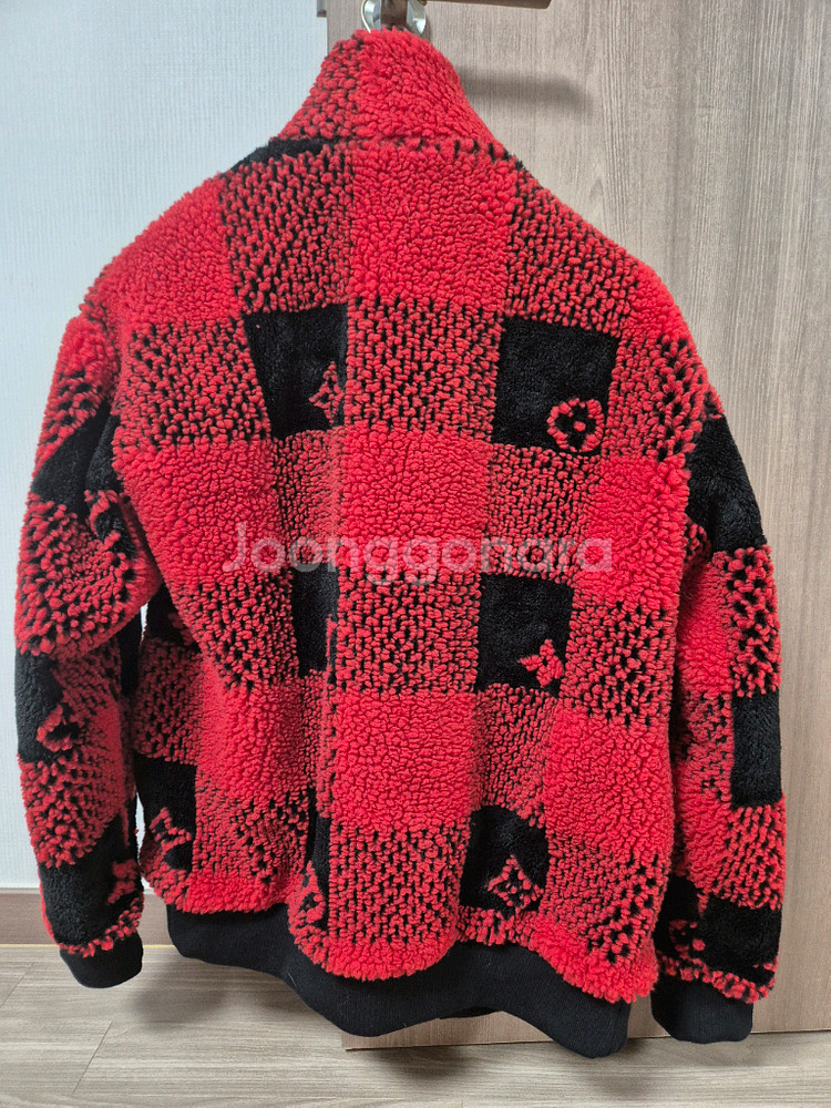 루이비통 다미에 후리스 블루종--3