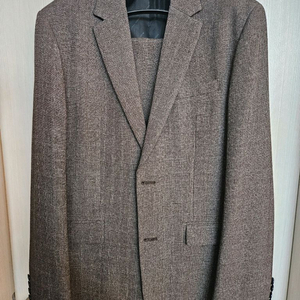 (세제품)프로젝트엠 브라운 체크 셋업 수트