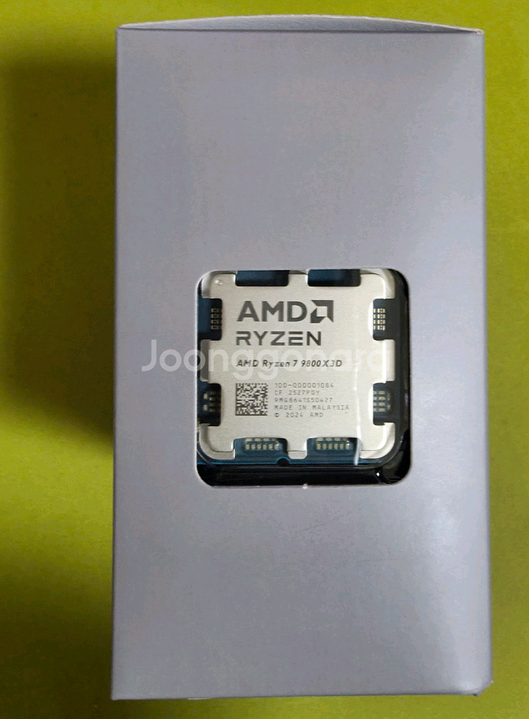 AMD 라이젠7 9800X3D CPU--0