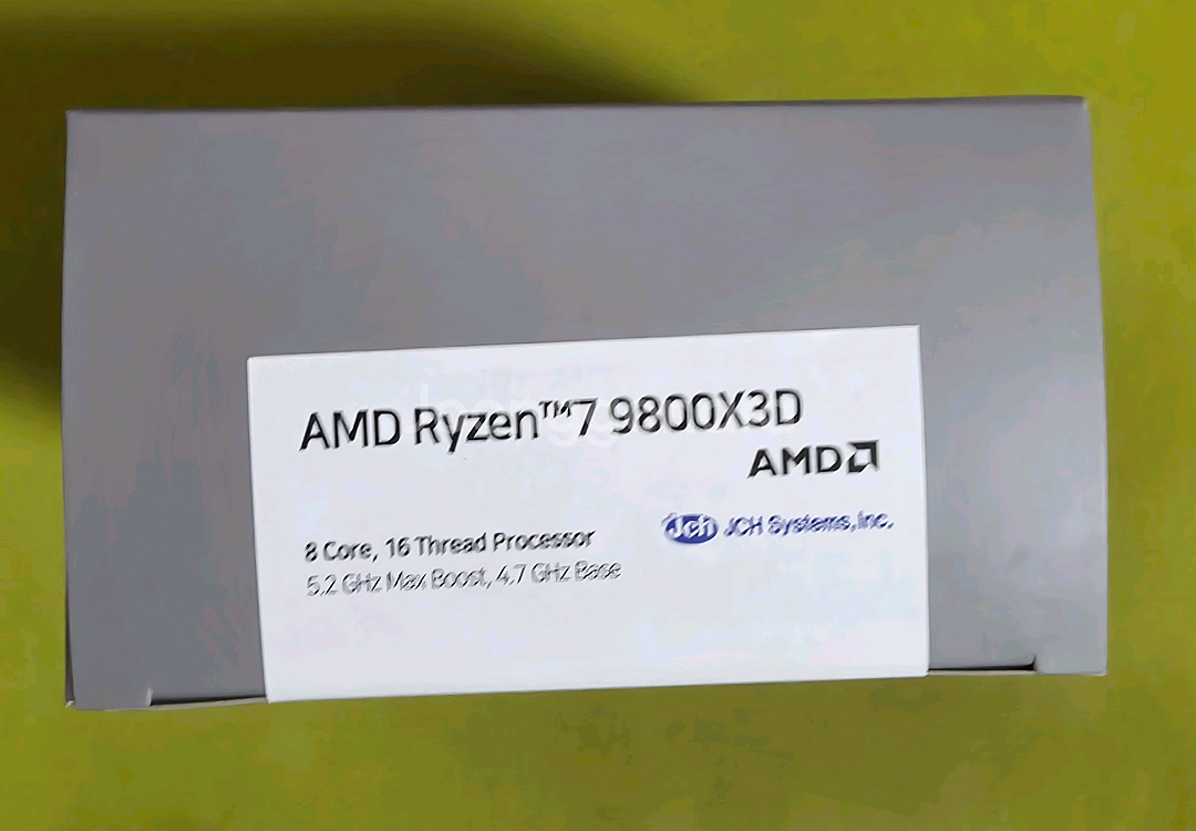 AMD 라이젠7 9800X3D CPU--1