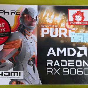 사파이어 RX 9060 XT 16GB 퓨어 미개봉
