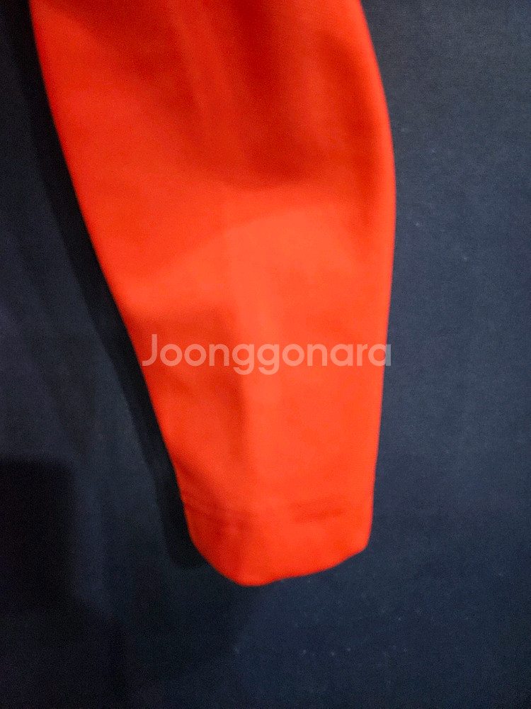 스파이더 레드컬러 남성 슬림핏 95 기모 후드집업 자켓--4