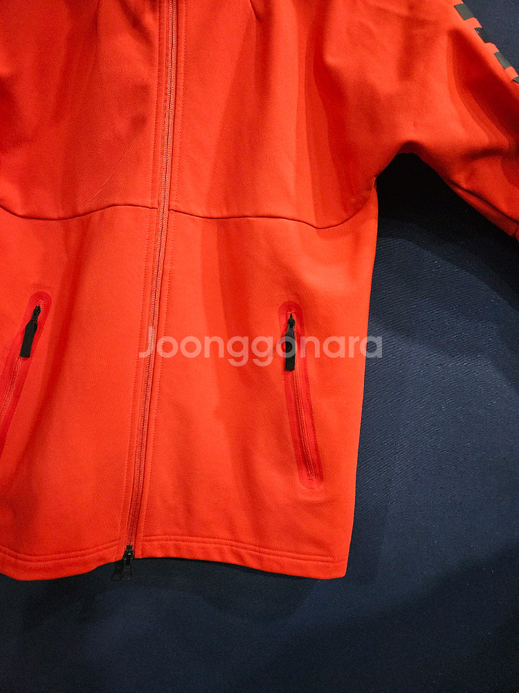 스파이더 레드컬러 남성 슬림핏 95 기모 후드집업 자켓--5