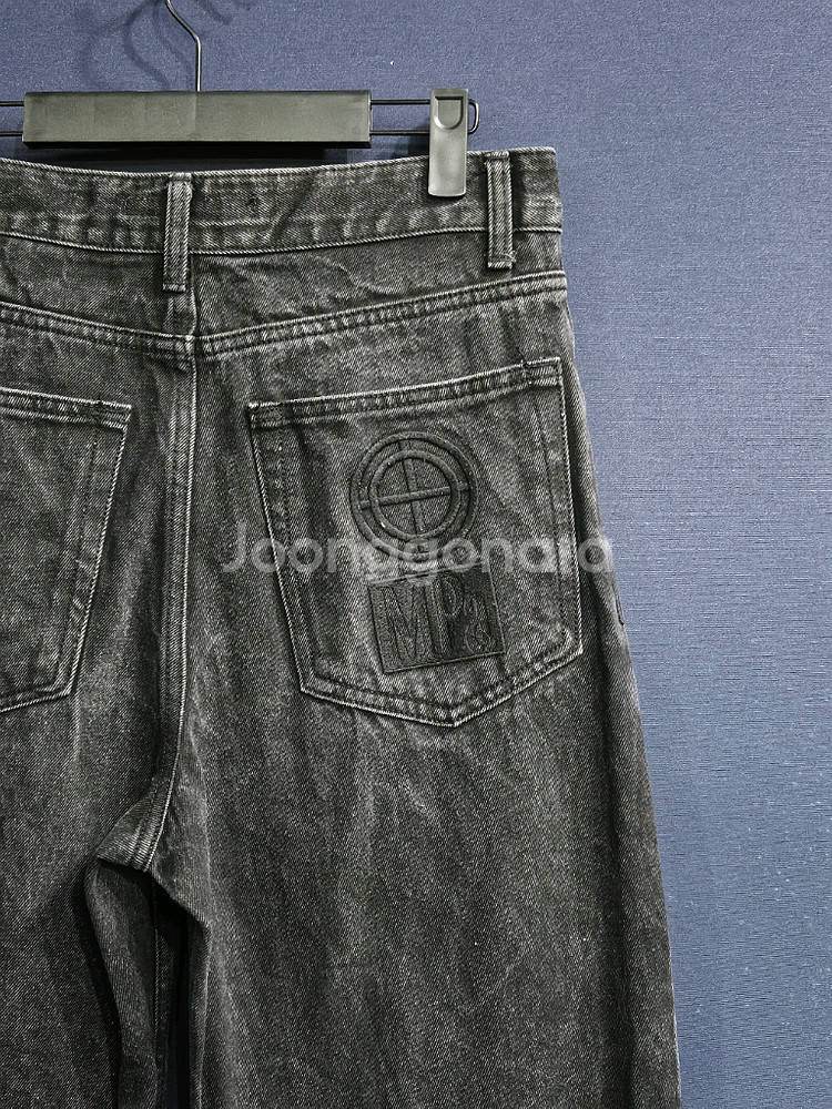 플라스틱 프로덕트 블랙컬러 남성 허리 30 데님팬츠--7