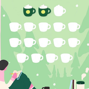 (일괄)스타벅스 프리퀀시 미션 2개