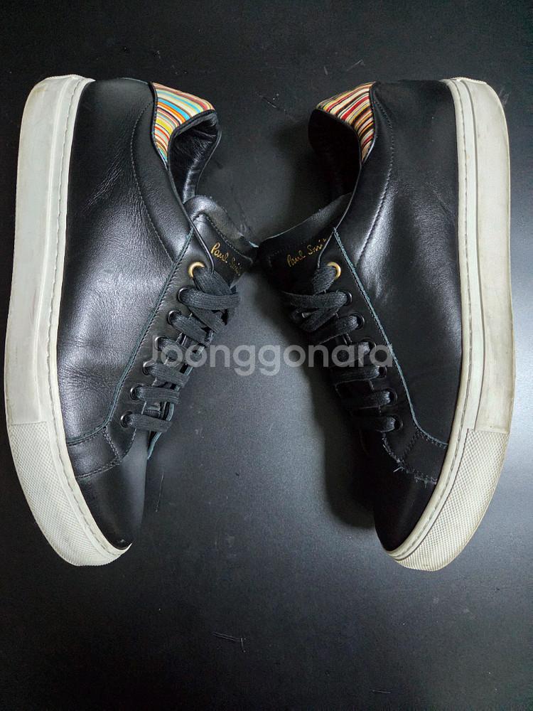 정품 블랙 폴스미스 스니커즈 41 (국내 265~270) 판매 합니다.--2