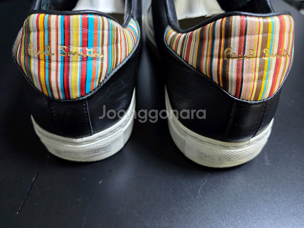 정품 블랙 폴스미스 스니커즈 41 (국내 265~270) 판매 합니다.--4