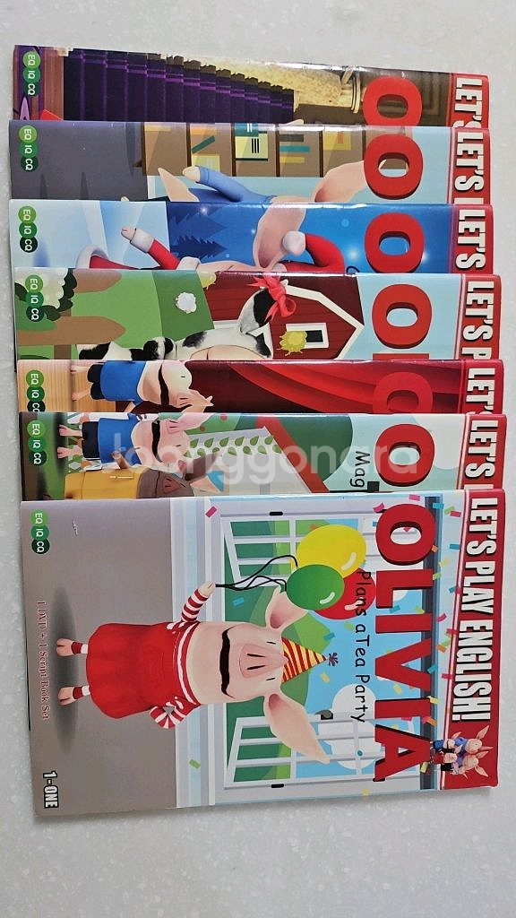 (택포)올리비아 영어교육용 DVD--1