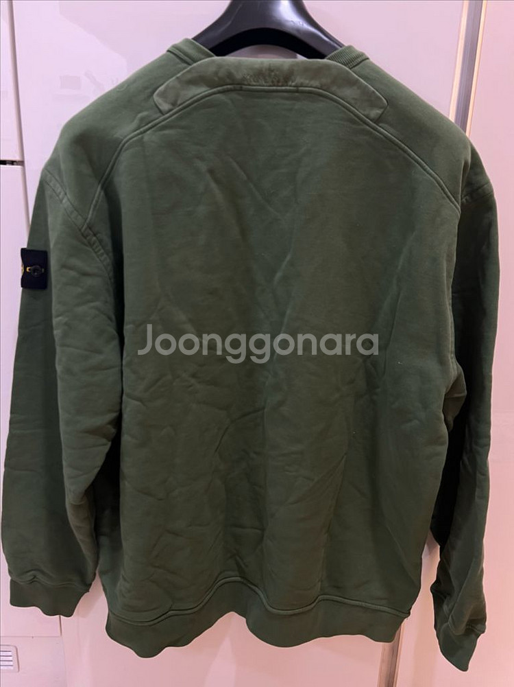 22fw 스톤아일랜드 그린맨투맨 xl (새상품급)--1