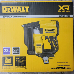 디월트 전동핀타카 DCN623n