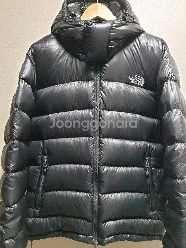 [xl/105] 노스페이스 메트로패딩 유광블랙--2