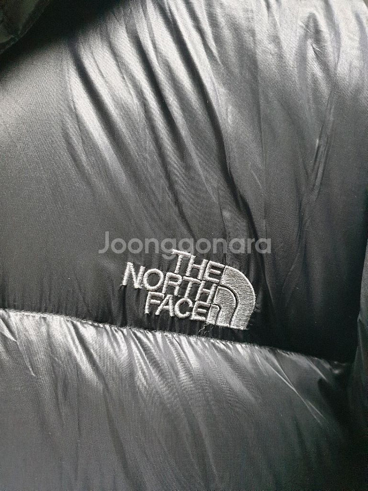 [xl/105] 노스페이스 메트로패딩 유광블랙--3