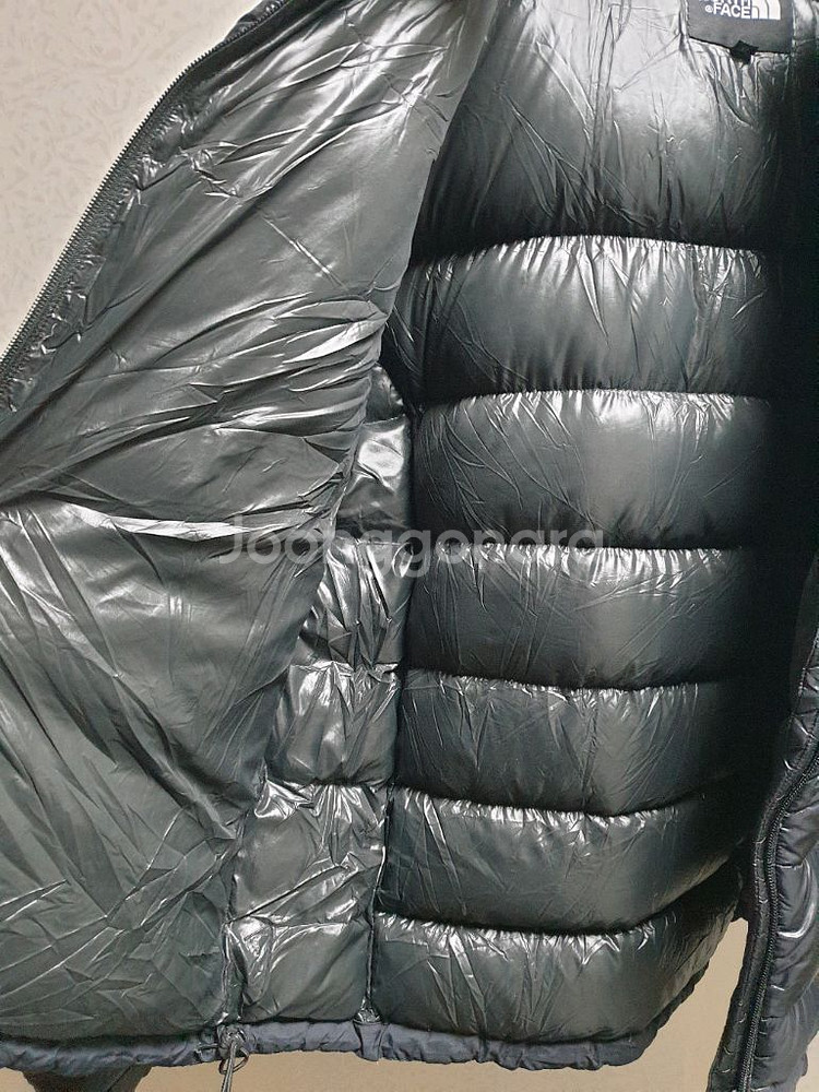 [xl/105] 노스페이스 메트로패딩 유광블랙--8