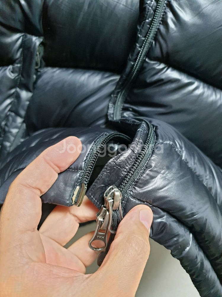 [xl/105] 노스페이스 메트로패딩 유광블랙--6