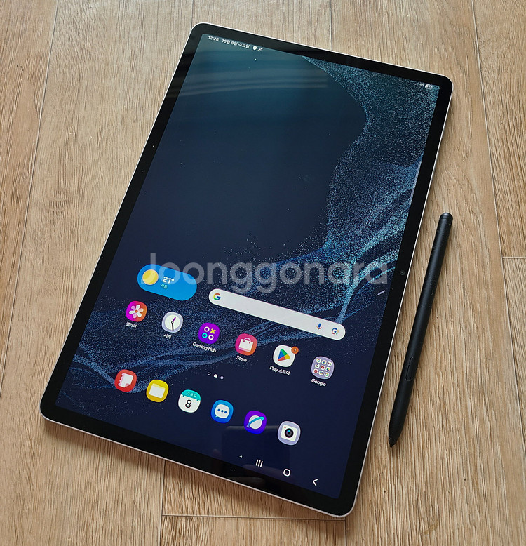 부산 갤럭시 탭 S8+ 플러스 256GB 와이파이 실버 팝니다.--3