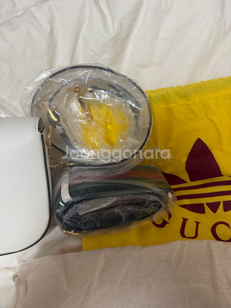 구찌 x 아디다스 콜라보 홀스빗가방 새상품--3