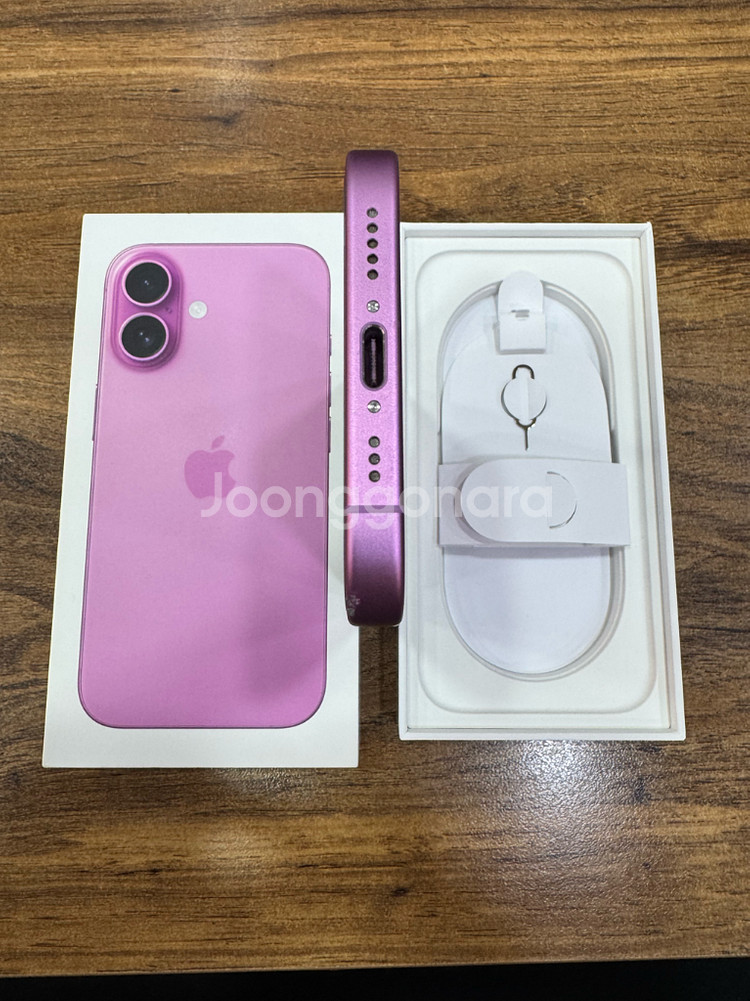 아이폰16 128G 핑크--7