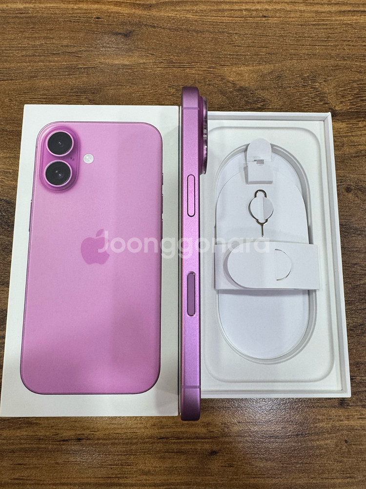 아이폰16 128G 핑크--4