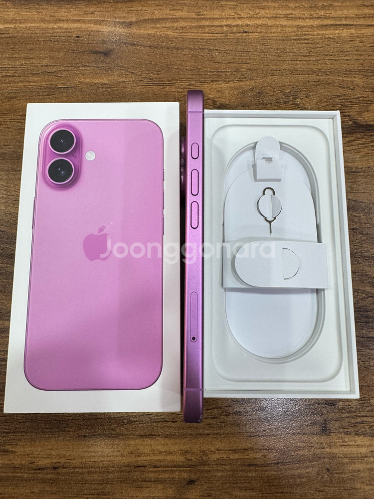 아이폰16 128G 핑크--5