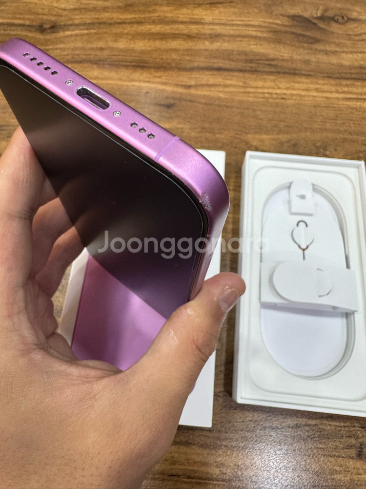 아이폰16 128G 핑크--8