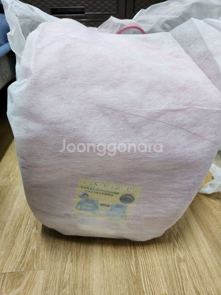 라라짱 란도셀 책가방 핑크 새상품 일본 초등학생 아동용--1