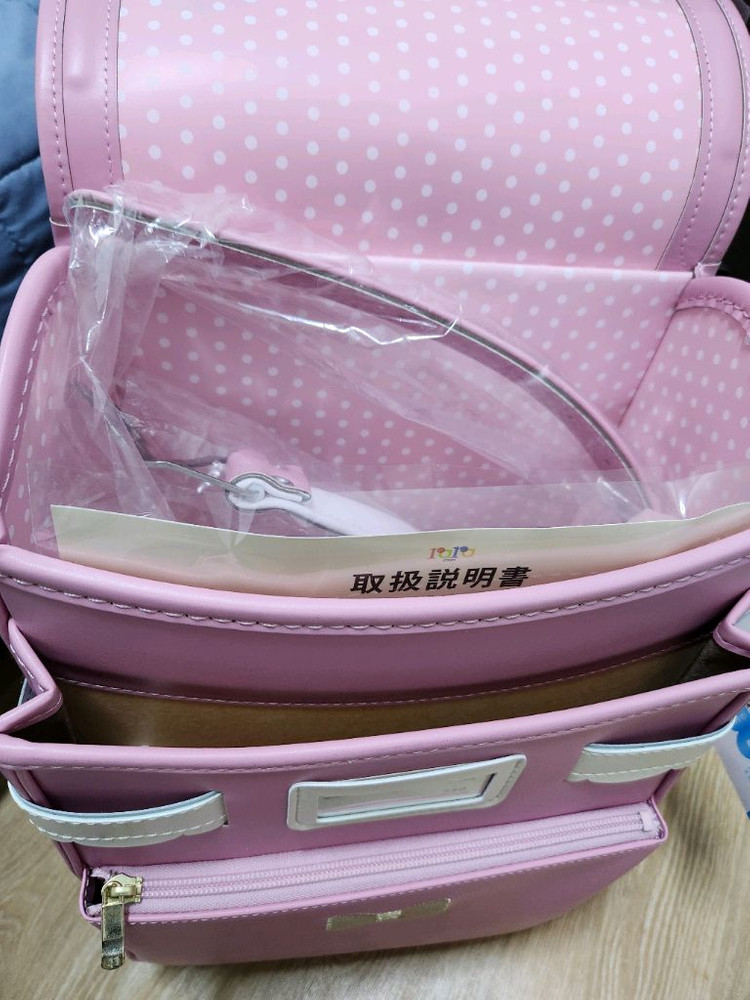 라라짱 란도셀 책가방 핑크 새상품 일본 초등학생 아동용 이미지