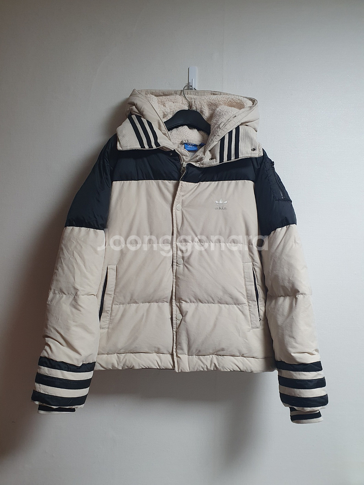 택포가 아디다스 패딩 AC 덕다운패딩점퍼 숏패딩 95--0