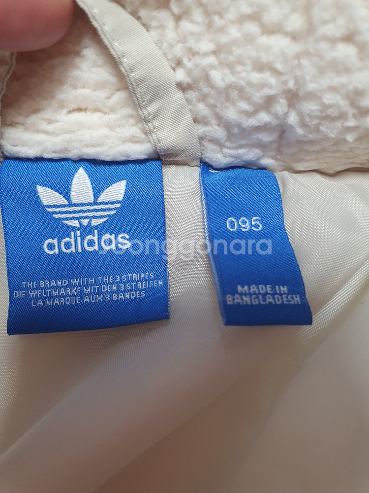 택포가 아디다스 패딩 AC 덕다운패딩점퍼 숏패딩 95--8