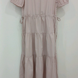 로엠 하트넥 캉캉 롱원피스(착불)