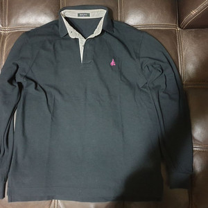 빈폴 검정 긴팔카라티셔츠(PK티) M사이즈 5회이하착용(폴로 프레드페리)