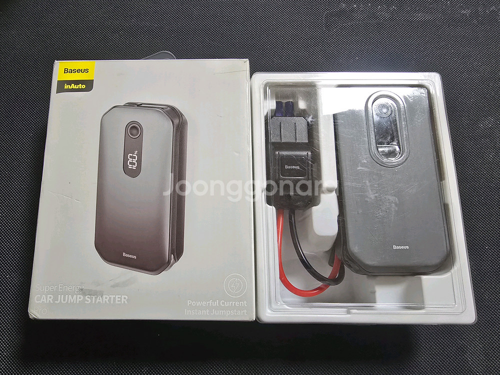 Baseus 차량용 점프 스타터 판매합니다.--3