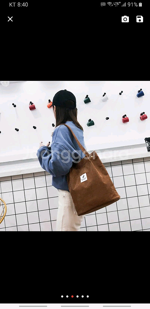 나일론 소형백 손가방 여성어깨가방--2