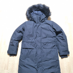 컬럼비아 옴니히트 구스다운 중기장 패딩 M