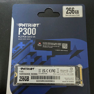 미개봉 새제품 PATRIOT P300 256GB SSD