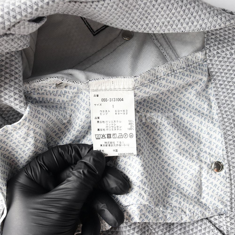 [S]파리게이츠 골프 그레이 패턴 슬랙스 팬츠 바지--6