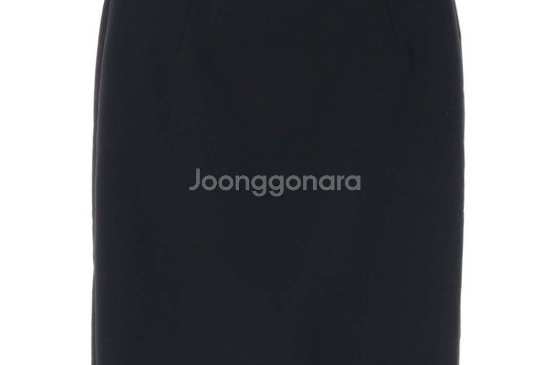 [S]자라 블랙 베이직 H라인 롱 스커트 정장 치마--2