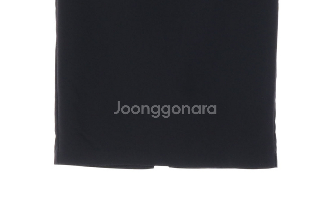 [S]자라 블랙 베이직 H라인 롱 스커트 정장 치마--3