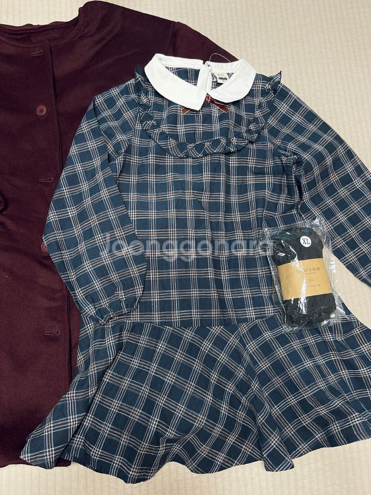 여아 코트 원피스 140 새상품--0