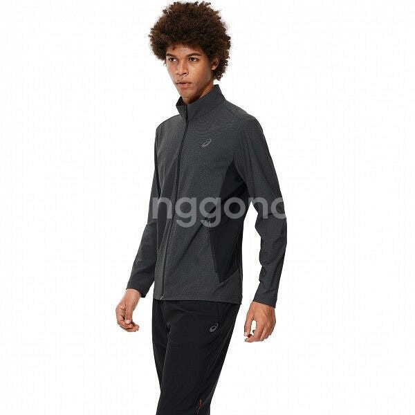 [새제품]아식스 트레이닝 트리코트 자켓 그레이 100(L)--0