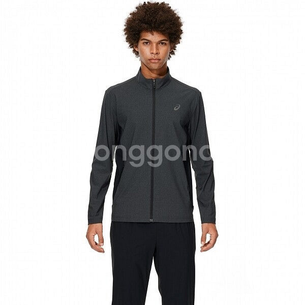 [새제품]아식스 트레이닝 트리코트 자켓 그레이 100(L)--1