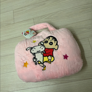 새상품 짱구는못말려 짱구 극세사 담요 가방